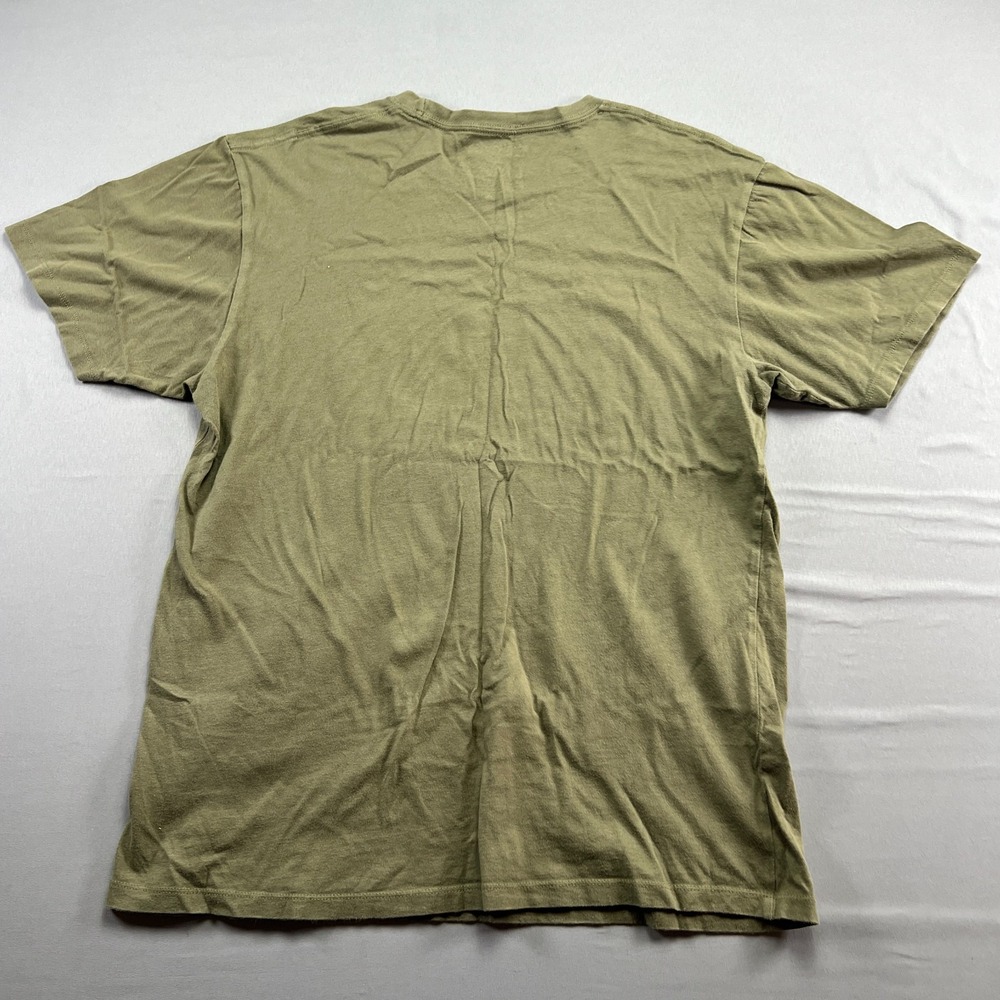 Inside The Magic T Shirt Women Large Olive Green Mountaineering Established 1971 - Picture 2 of 6
